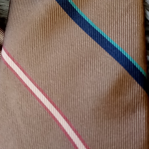 Men's Vintage Bill Blass and Berry Burk Collab Silk Necktie - Picture 2 of 6